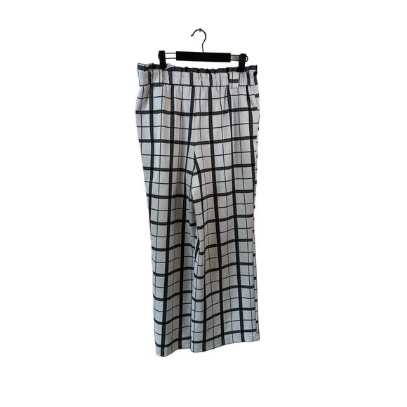 Est. 1946 White Checkered High Rise Pants - Size Large - Picture 5 of 5